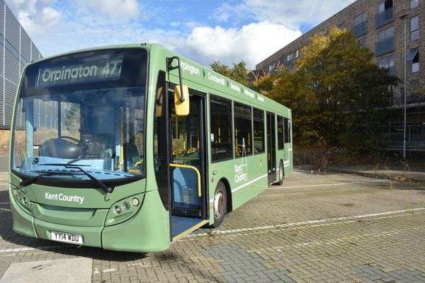 One of the Kent Country buses at the Kent Country Launch