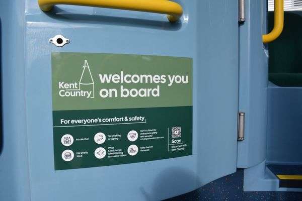 One of the Kent Country buses at the Kent Country Launch